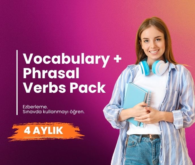 Vocabulary + Phrasal Verbs Pack ( 4 Aylık)
