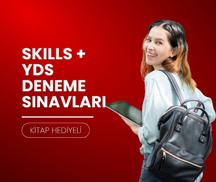 Skills + YDS Deneme Sınavları (Kitap Hediyeli)