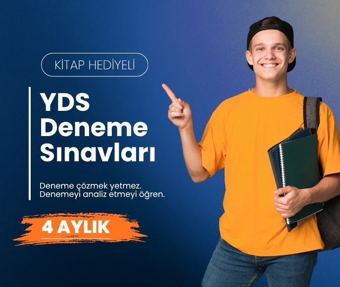 YDS Deneme Sınavları - Kitap Hediyeli (4 Aylık)