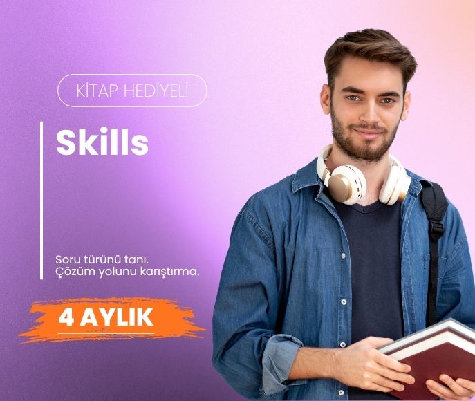 Skills - Kitap Hediyeli ( 4 Aylık)