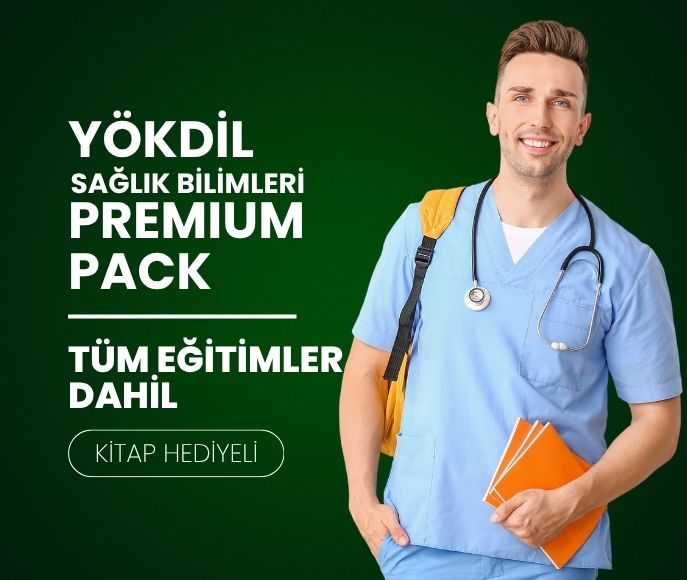 YÖKDİL Sağlık Bilimleri Premium Pack — Tüm Eğitimler Dahil (Kitap Hediyeli)
