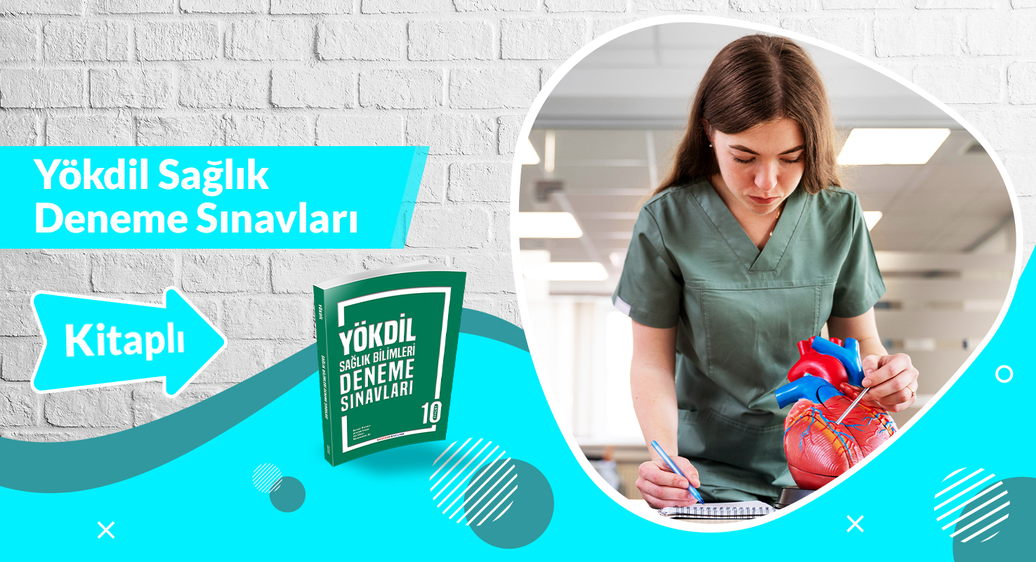 YÖKDİL SAĞLIK BİLİMLERİ Deneme Sınavları - Kitaplı