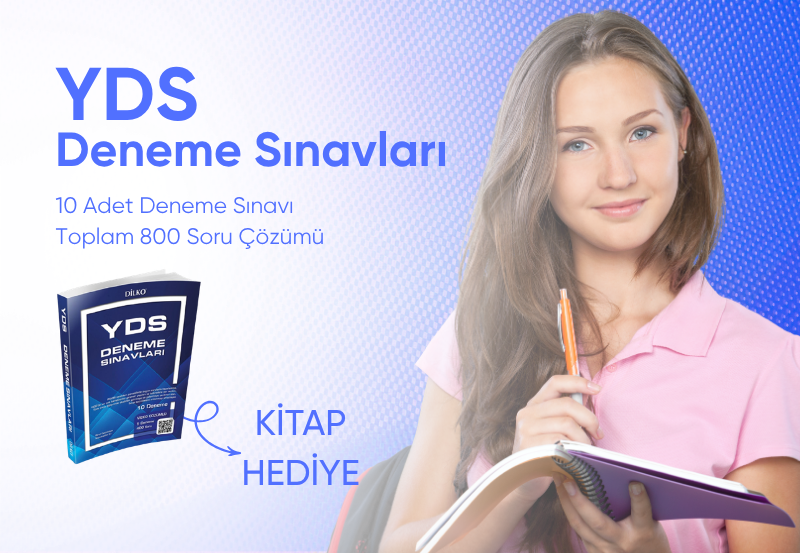 YDS Deneme Sınavları - Kitap Hediyeli